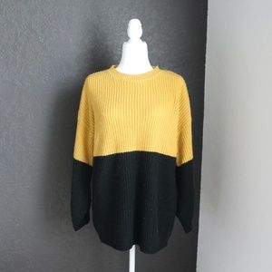 Black & Yellow Sweater